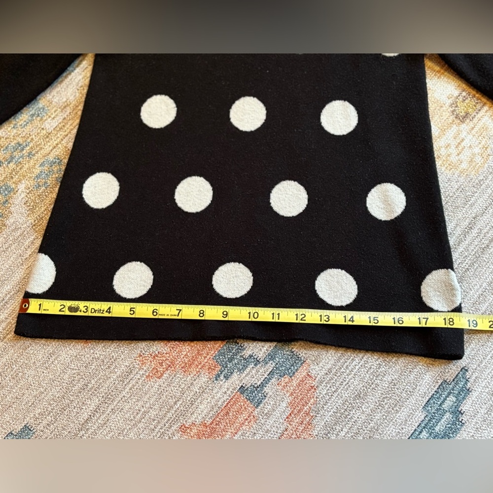 EUC - Cynthia Rowley Polka Dot Sweater - Picture 10 of 10